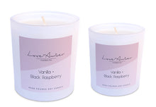 Load image into Gallery viewer, vanilla-and-black-raspberry-soy-candle